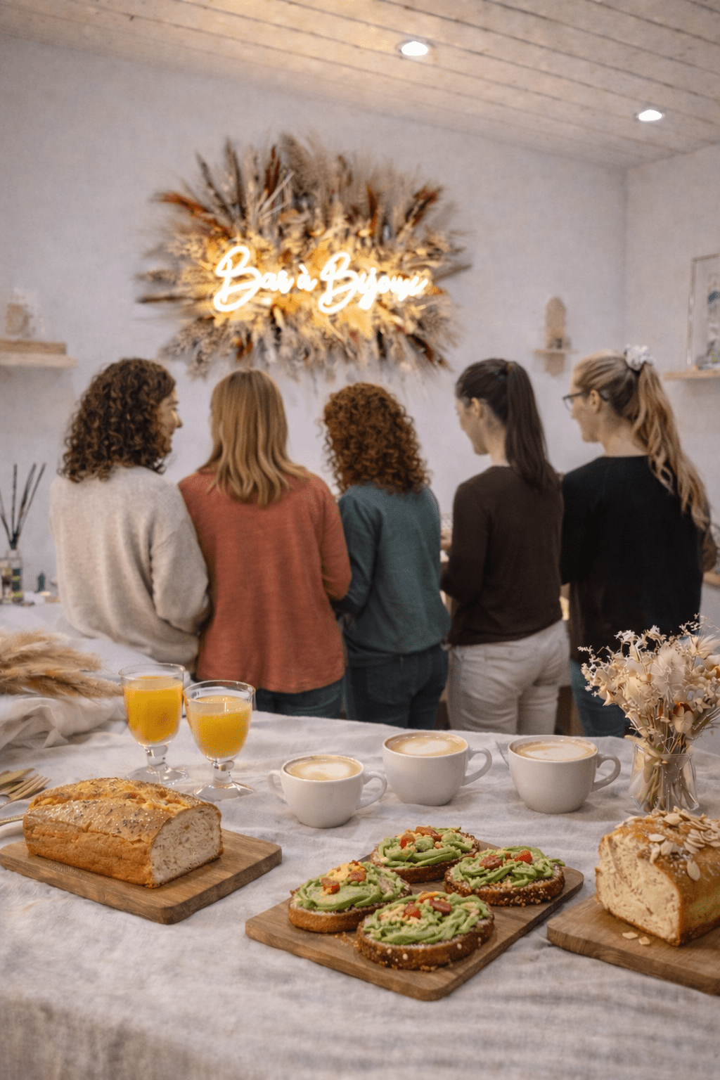 BRUNCH BAR À BIJOUX - 6 pers. (4h) - Hipsy