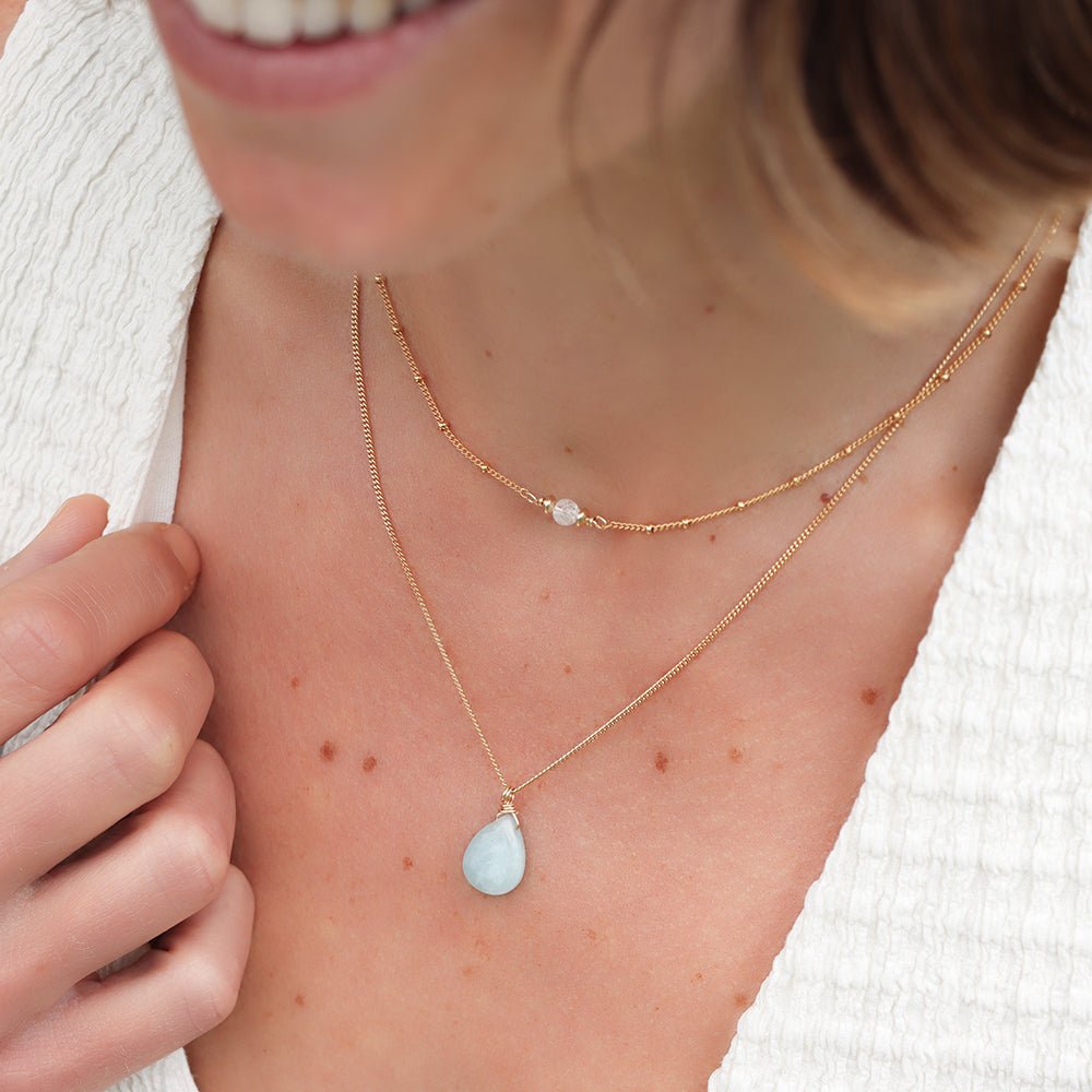 ENYA | Collier cristal de roche - Hipsy