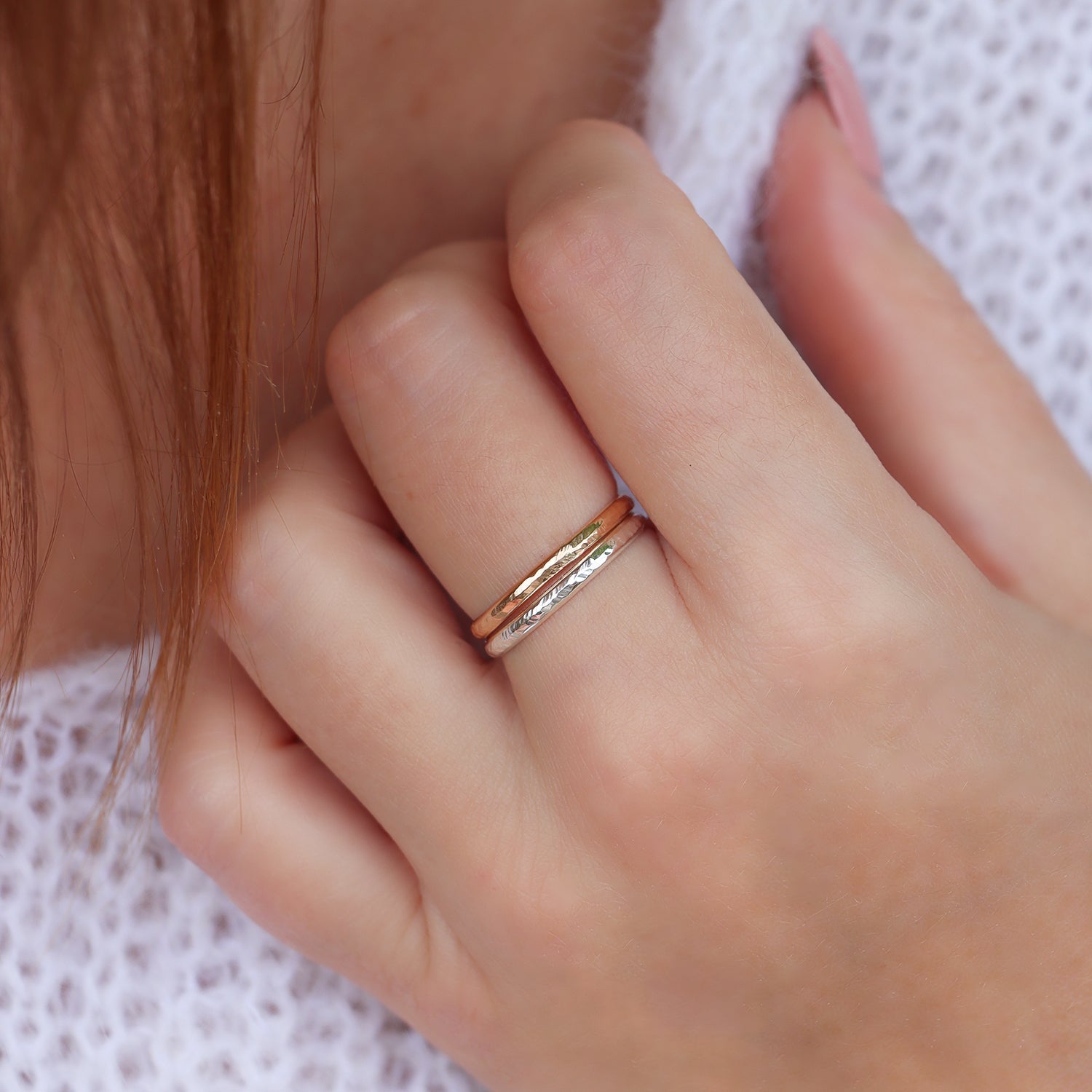 MAINA | Bague motif épi - Hipsy