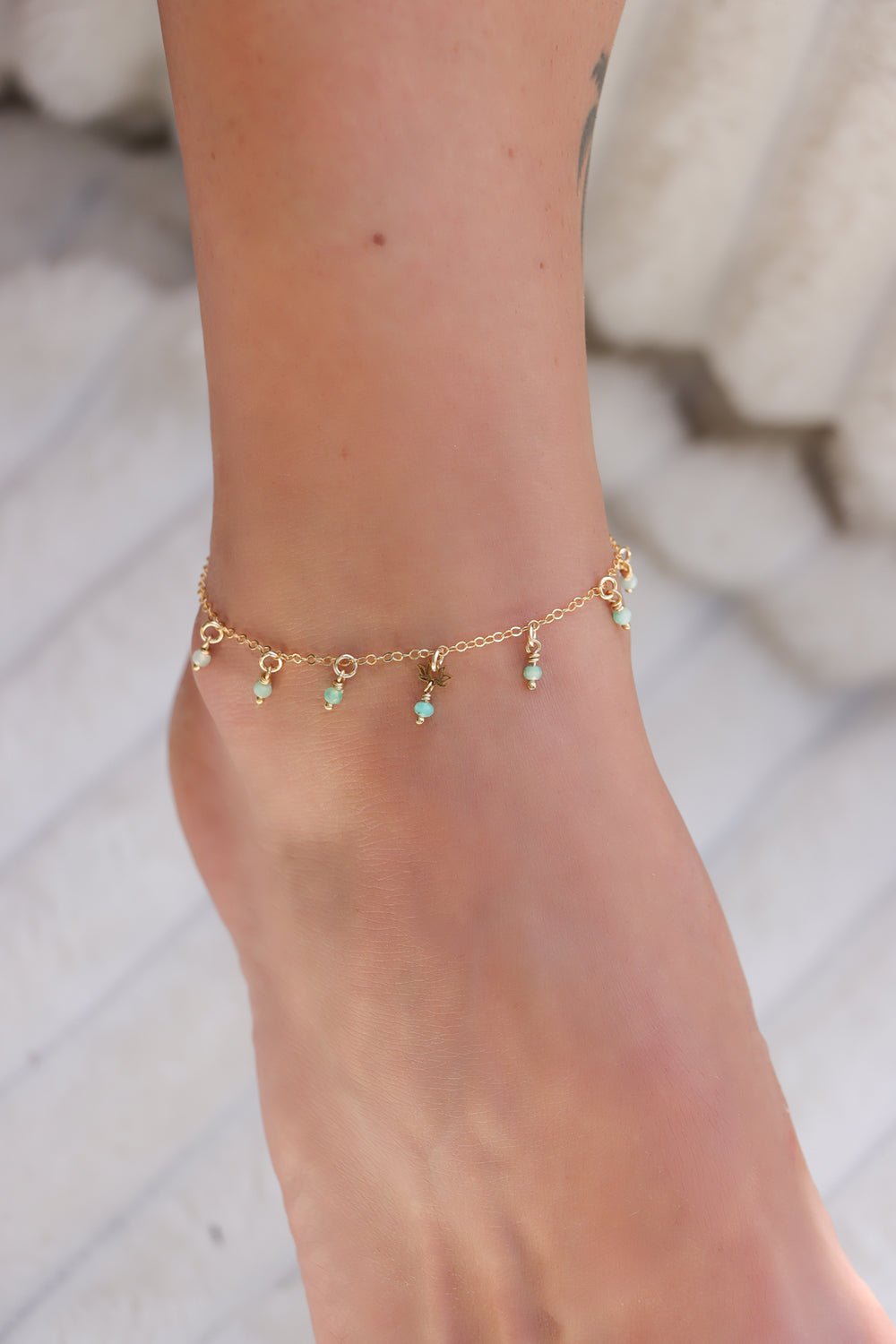 SHERY | CHAÎNE DE CHEVILLE GOLD FILLED - Hipsy