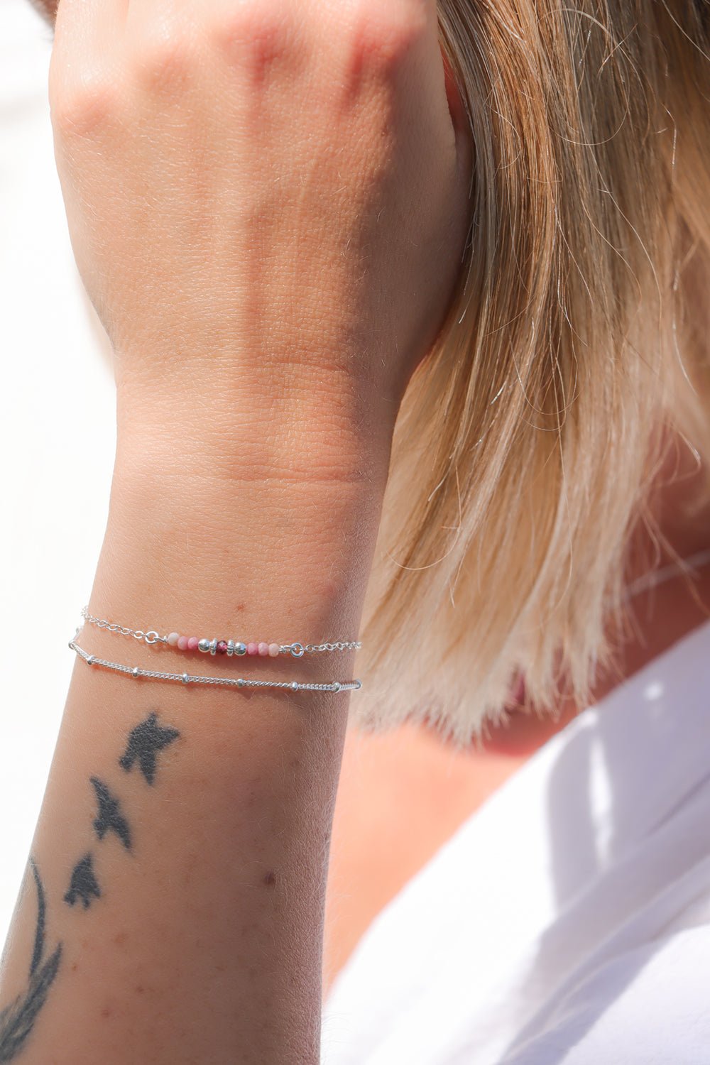 TILLY | BRACELET DOUBLE ARGENT 925 - Hipsy