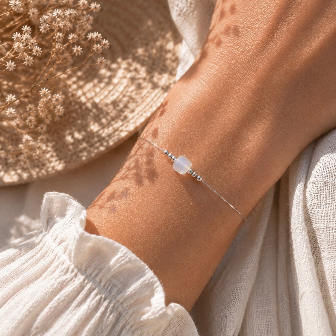 ABBY | Bracelet pierre taillée