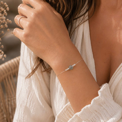 ABBY | Bracelet pierre taillée - Hipsy