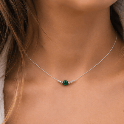 ABBY | Collier pierre taillée - Hipsy