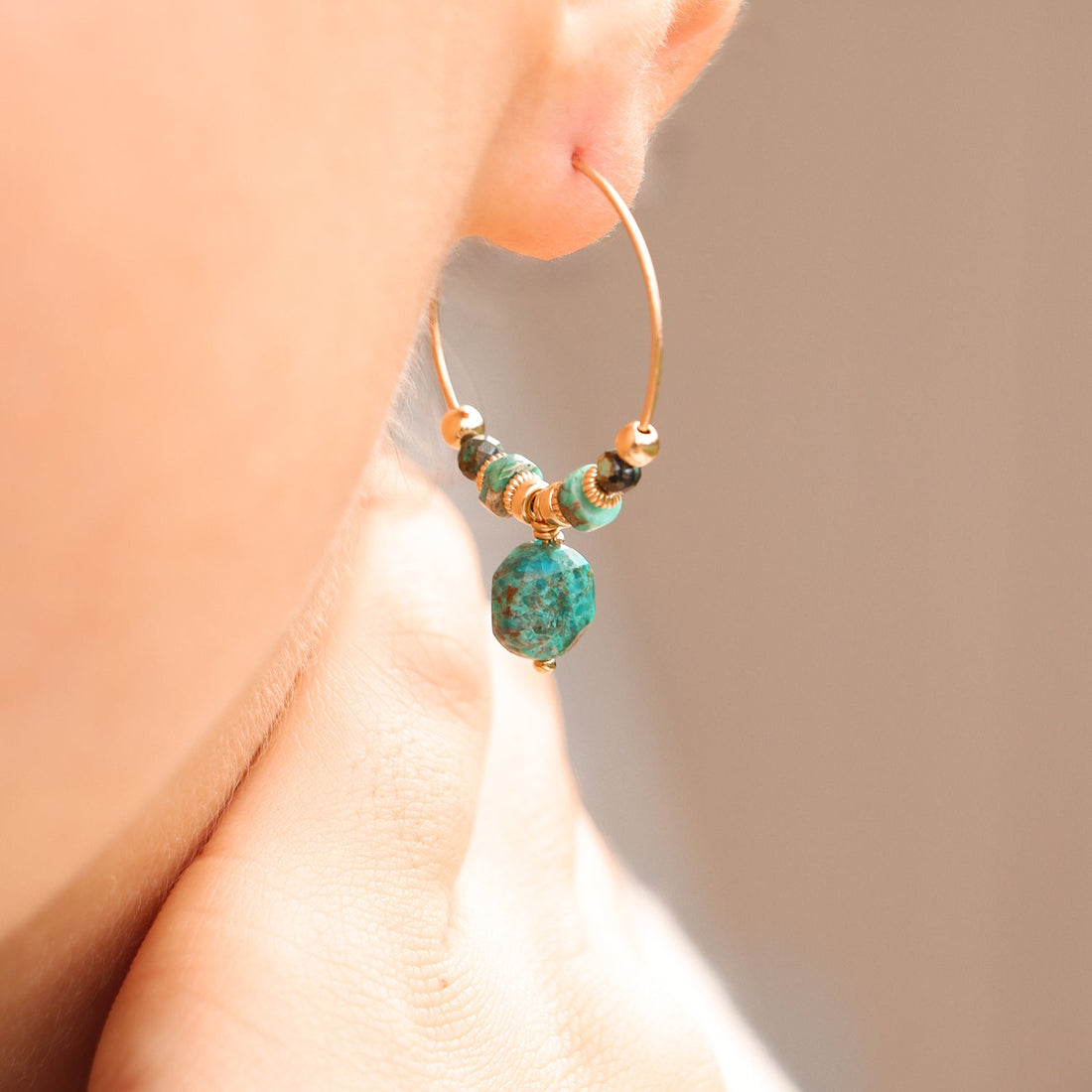 AËL | Créoles gold filled - Hipsy