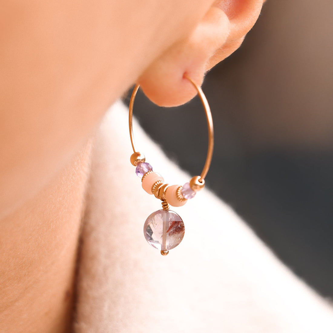 AËL | Créoles gold filled - Hipsy