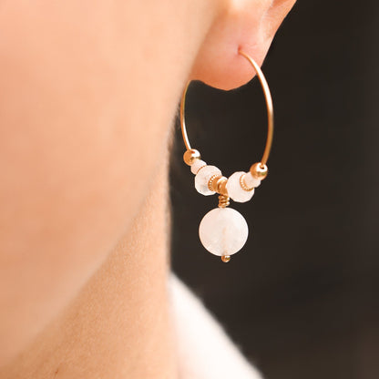 AËL | Créoles gold filled - Hipsy
