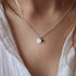 Collier pendentif coeur à graver argent 925 - Hipsy