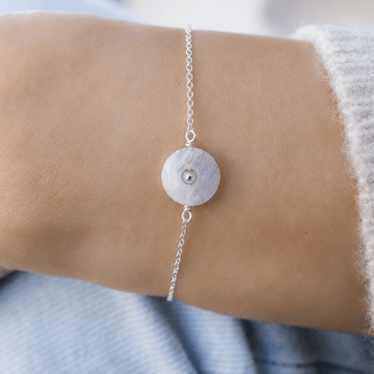 DAYA | Bracelet pierre "donut" - Hipsy