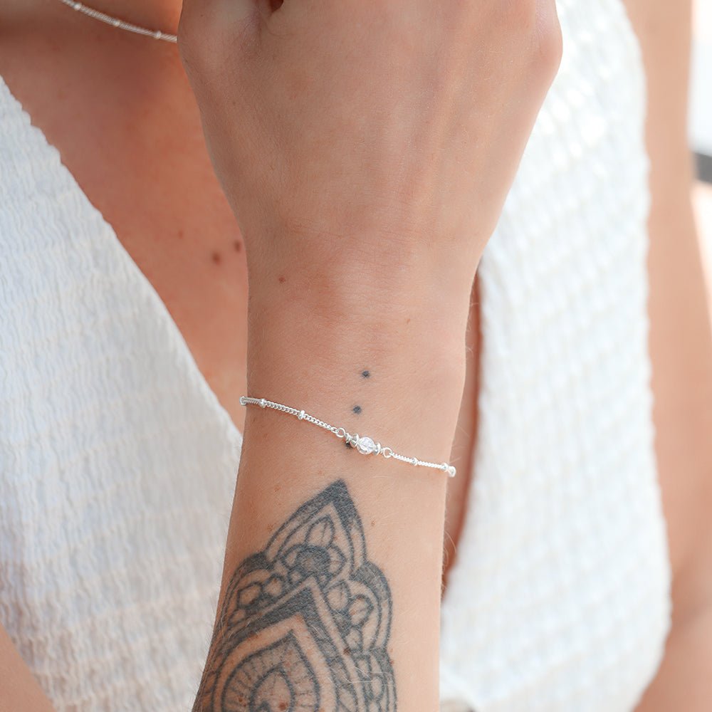 ENYA | Bracelet cristal de roche - Hipsy