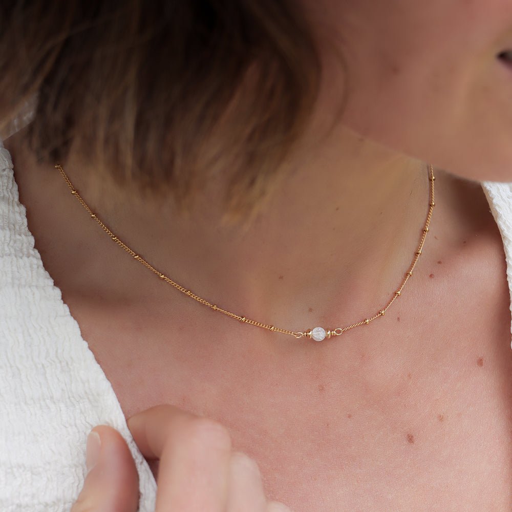 ENYA | Collier cristal de roche - Hipsy