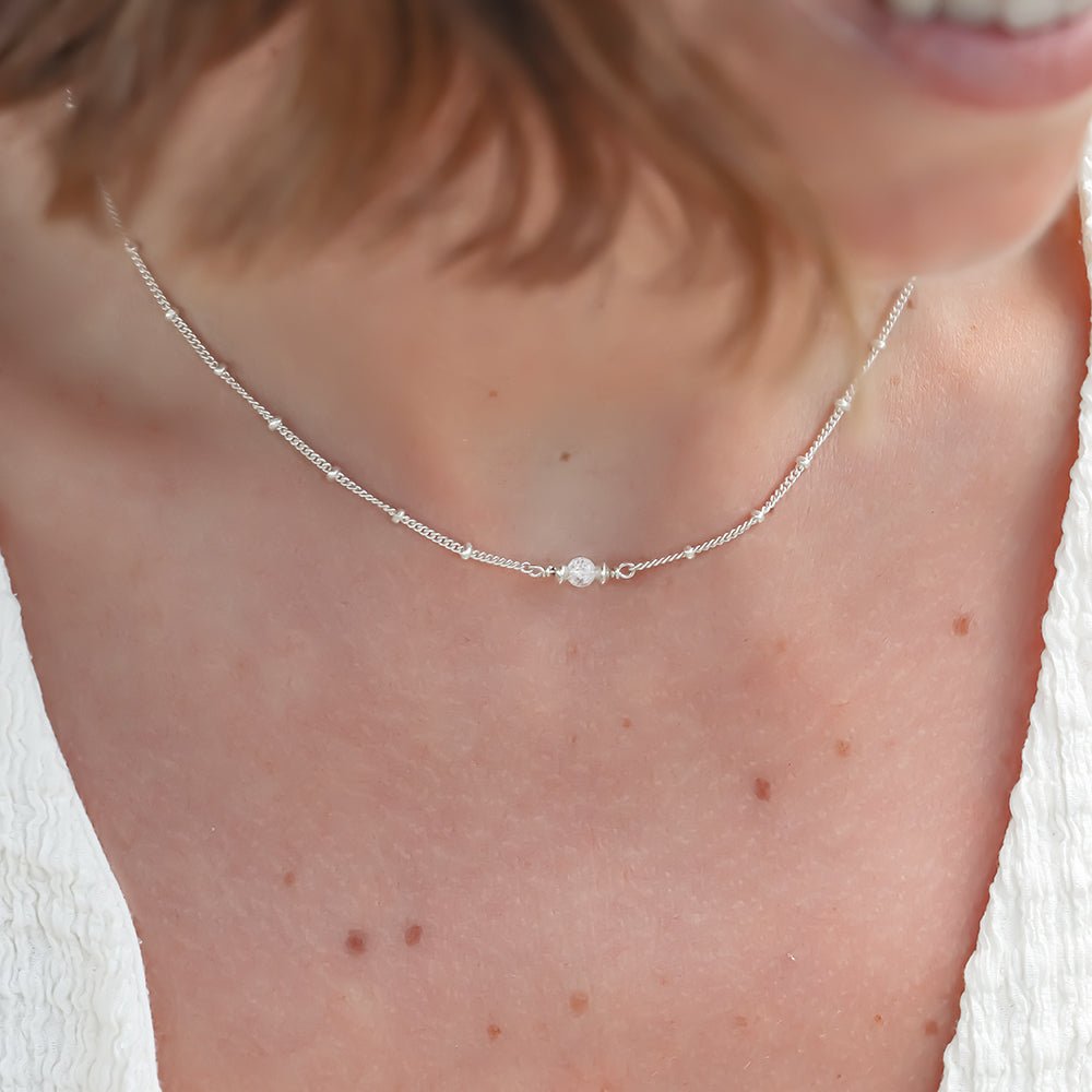 ENYA | Collier cristal de roche - Hipsy