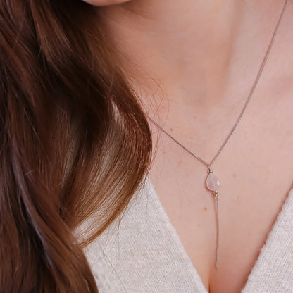 IRYS | Collier quartz rose - Hipsy