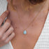 LILOU | Collier aigue - marine - Hipsy