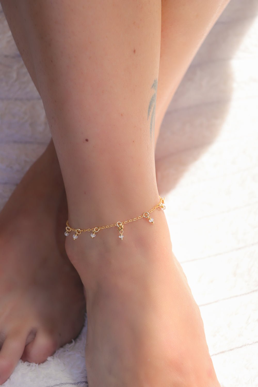 SHERY | CHAÎNE DE CHEVILLE GOLD FILLED - Hipsy