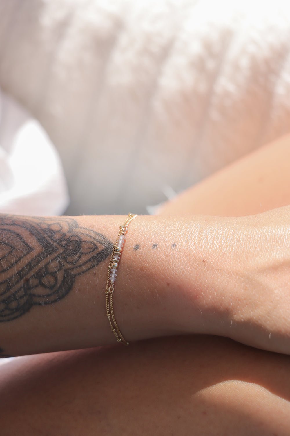 TILLY | BRACELET DOUBLE GOLD FILLED - Hipsy