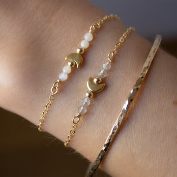LUNA | Bracelet lune - Hipsy