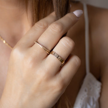 Shila | Bague personnalisable - Hipsy