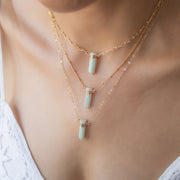 Ysée | Collier amazonite - Hipsy
